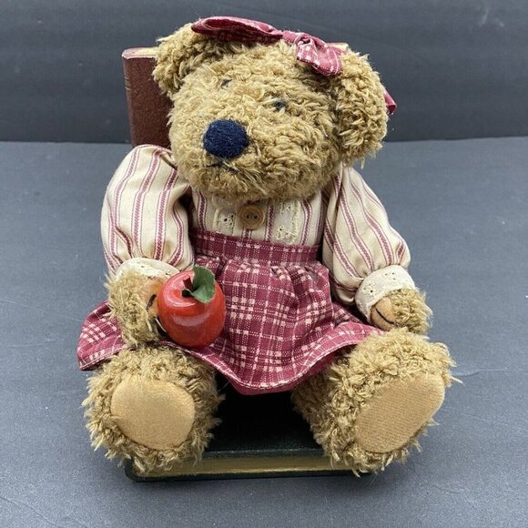 Teddy Bear Bookends Books Are Fun Wooden Books Children’s Decor Library Teacher‎ - Picture 8 of 16